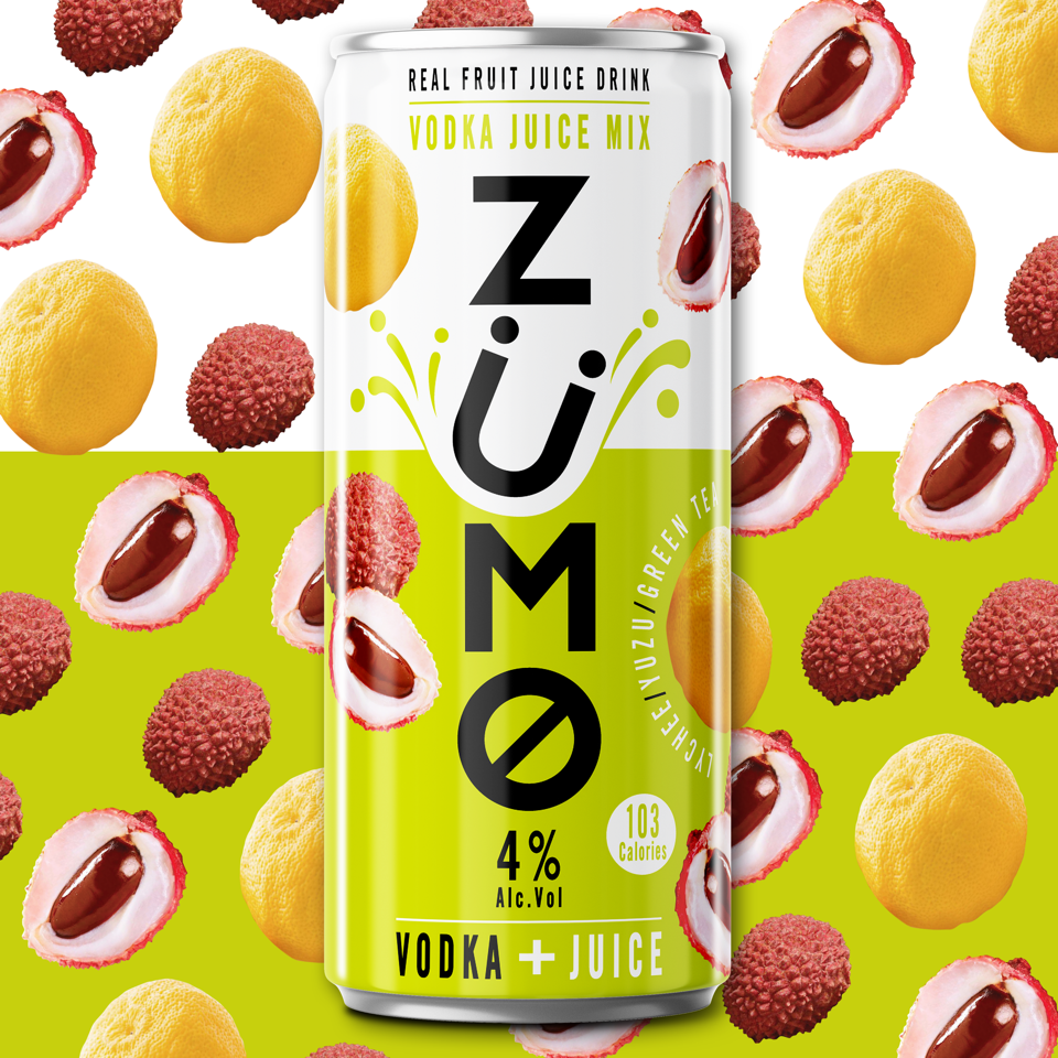 Zümø Lychee+Yuzu+Green Tea Vodka Drink