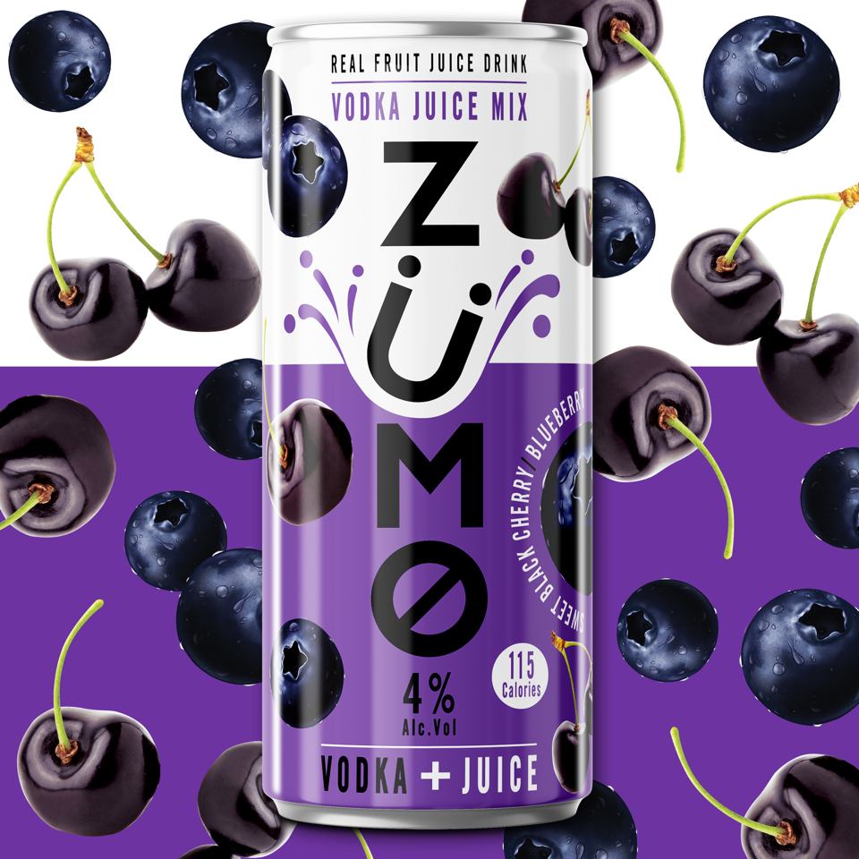 Zümø Sweet Black Cherry+Blueberries